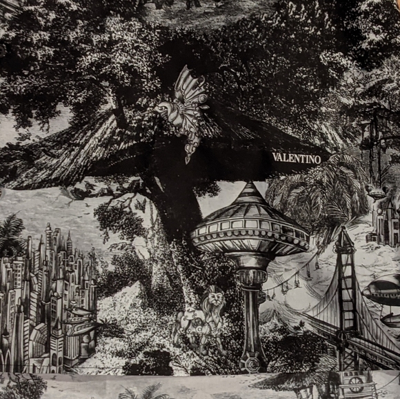 Valentino Short Sleeve Dreamatic Print Sport Shirt - Picture 6 of 7